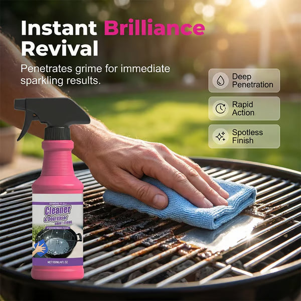 š„Fast-Acting Heavy-Duty Grill Degreaser Spray