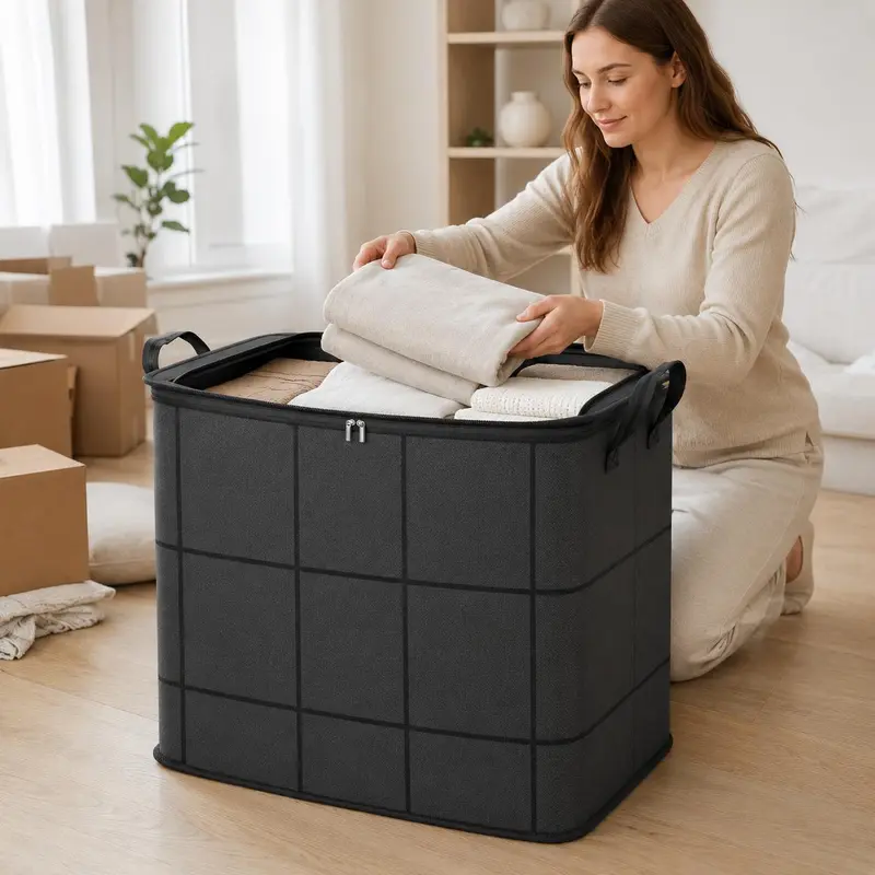 Declutter Your Closet with This Spacious Storage Bag