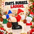 🎅🎈Holiday Farting Bubble Machine With 60 mL Solution