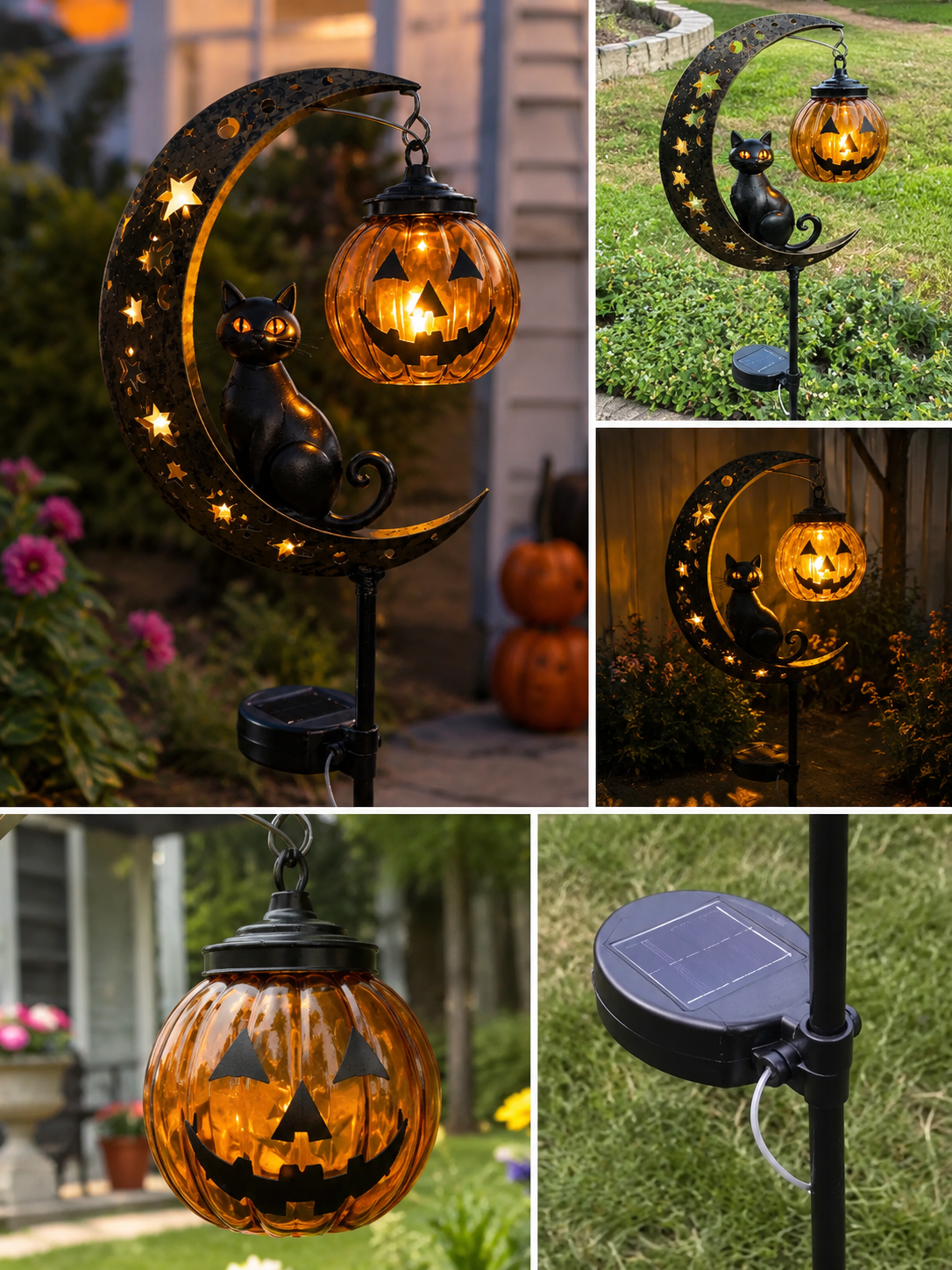 π Halloween Early Bird Sale | 49% OFF Pumpkin Moon Garden Stake Light(π¦Buy 2 Free Shipping)