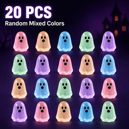 🔥HOT SALE 50% OFF🔥Glow In Dark Cute Ghost Resin Bead Set