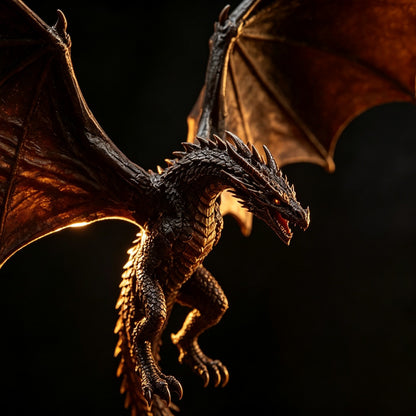 🔥 Mystical Dragon Fire Lamp 🐉 | Halloween LED Night Light & Home Decor 🎃👻