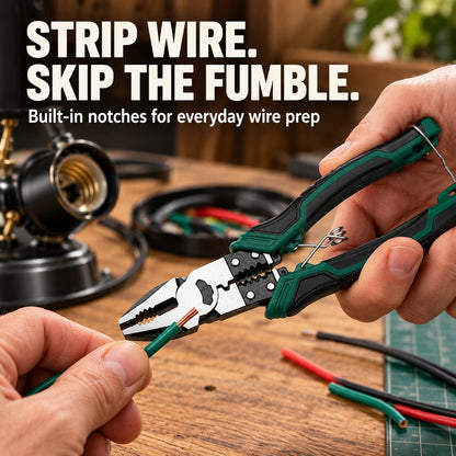 🔧 Multifunction Pliers – Grip, Cut & Strip with One Tool
