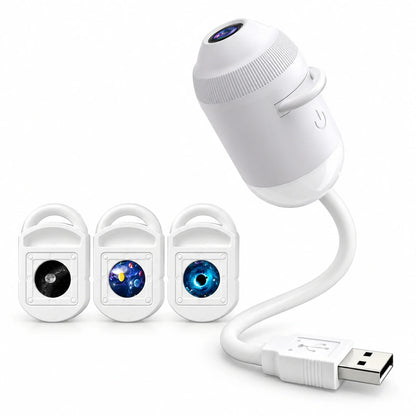 🔥HOT SALE 50% OFF🔥USB Starry Sky Projector Night Light – Flexible Car & Bedroom Galaxy Lamp