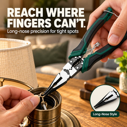 🔧 Multifunction Pliers – Grip, Cut & Strip with One Tool