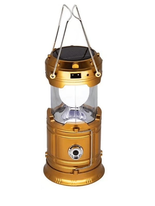 ☀️ Collapsible Solar Camping Lantern – Portable LED Emergency Light