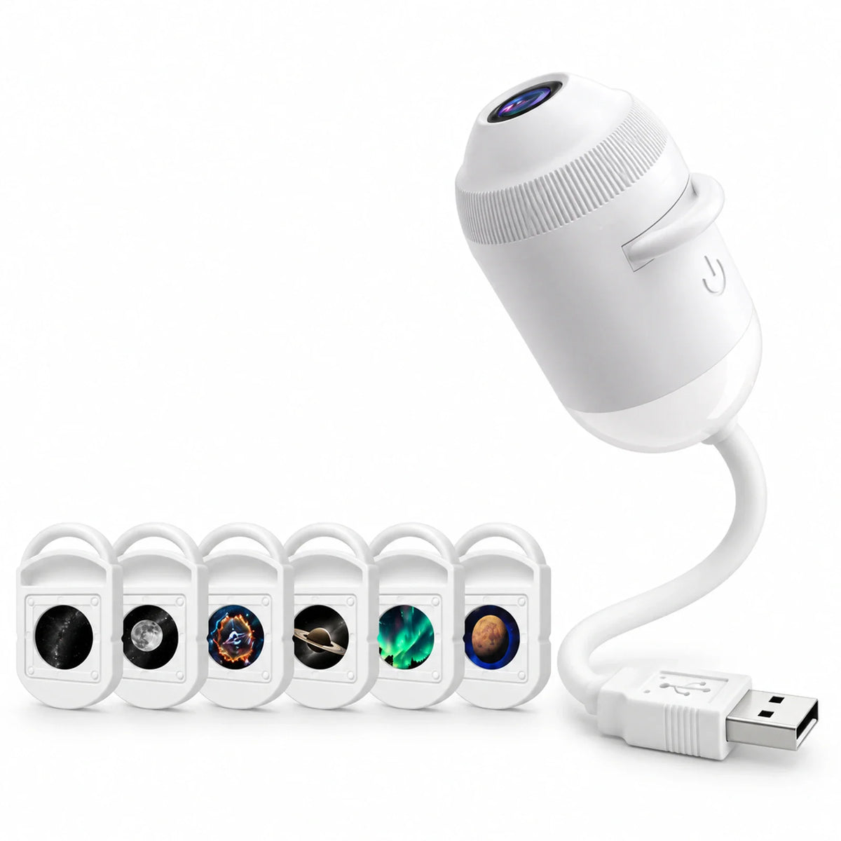 🔥HOT SALE 50% OFF🔥USB Starry Sky Projector Night Light – Flexible Car & Bedroom Galaxy Lamp