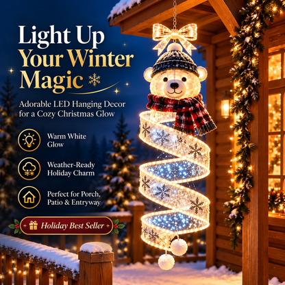 🎄 Giant Glowing Christmas Bow –🎀 Light Up Your Home with Holiday Magic ✨