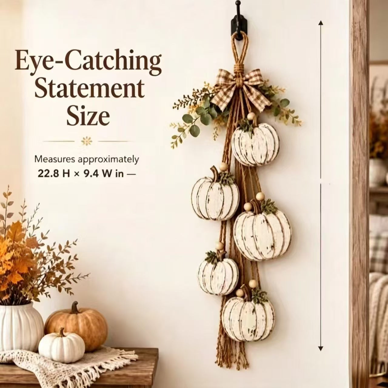 🤎 Hanging Heart Wall Decor-Bring Rustic Warmth Into Your Home