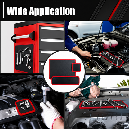 3 Pack Magnetic Tool Mat 🛠️ Keep Hardware Safe & Grab Tools Conveniently for Garage Auto DIY