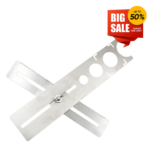 📏Stainless Steel Adjustable Tile Hole Locator