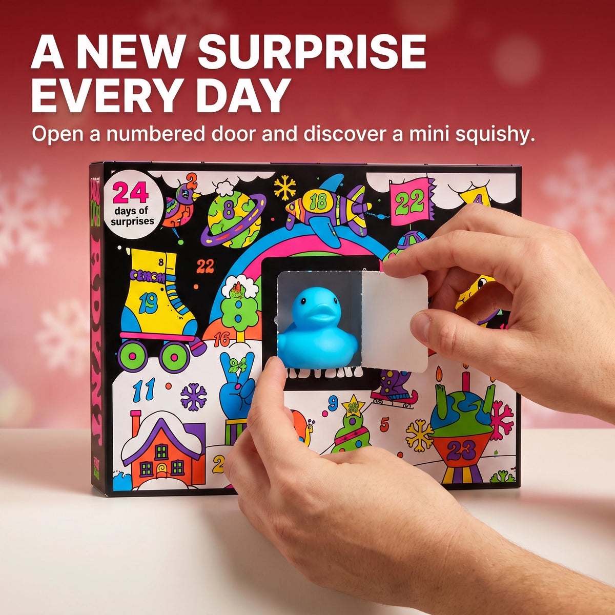 🎁NeeDoh Squishmas Advent Calendar - 2026 Edition | Xmas Fidget Gift