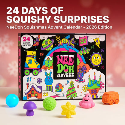 🎁NeeDoh Squishmas Advent Calendar - 2026 Edition | Xmas Fidget Gift