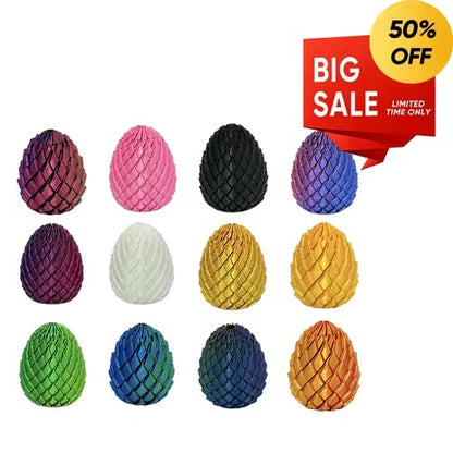 3D Printed Twisted Dragon Egg – Sensory Fidget & Stress Relief Toy