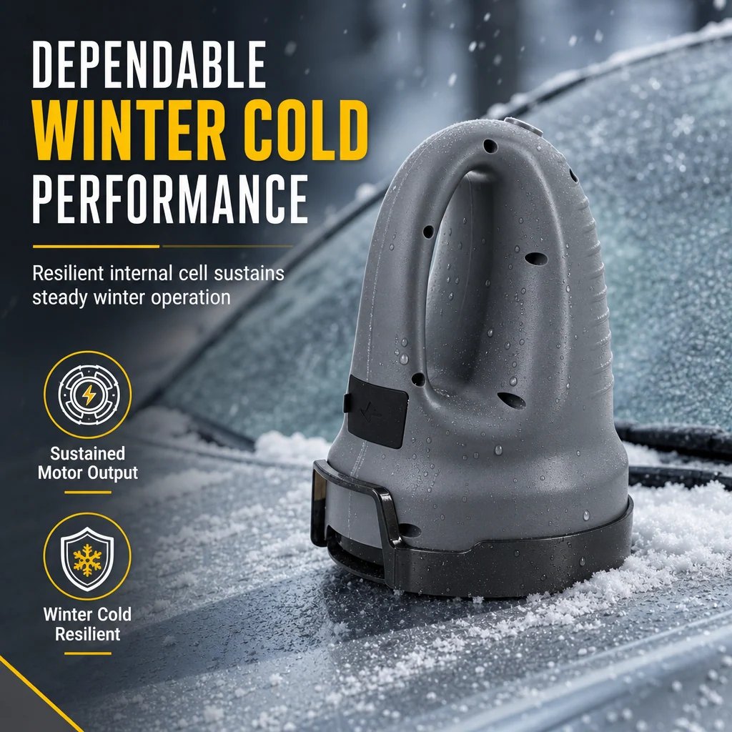 🚗⚡ Electric Car Windshield Snow Scraper & De-Icing Tool for Fast Winter Snow Removal 🌨️🧊💨