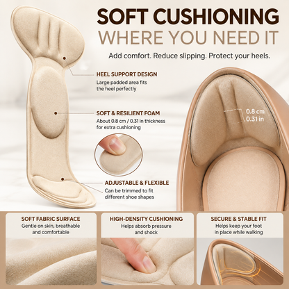 Heel Grip Pads for Loose Shoes – Wear Your Favorites Again