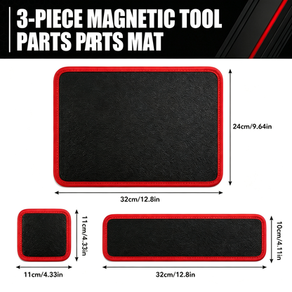 3 Pack Magnetic Tool Mat 🛠️ Keep Hardware Safe & Grab Tools Conveniently for Garage Auto DIY