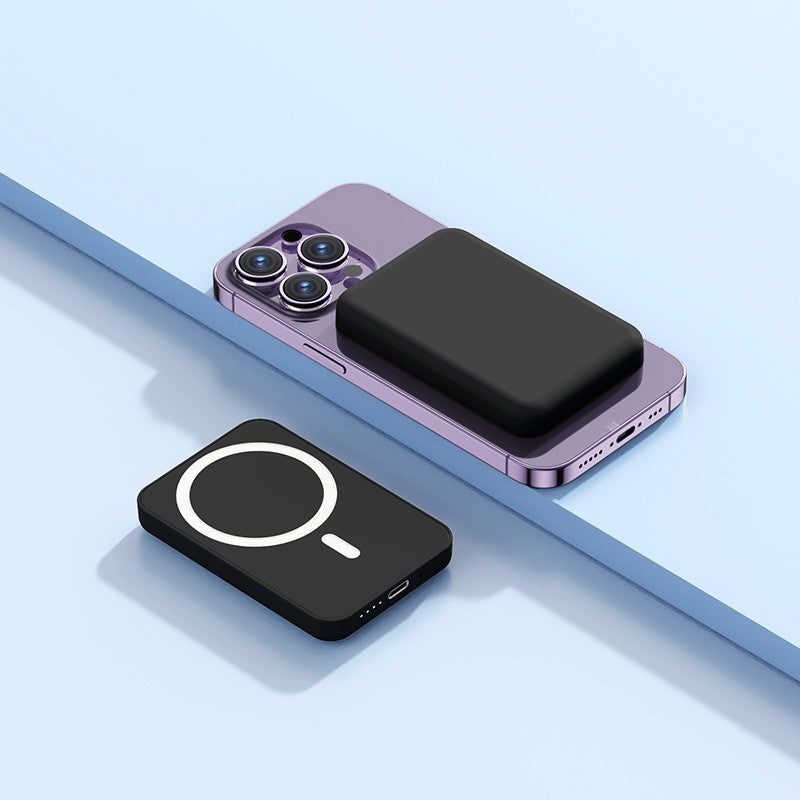 🔋 Magnetic Wireless Power Bank – Charge Anywhere Without The Mess ⚡