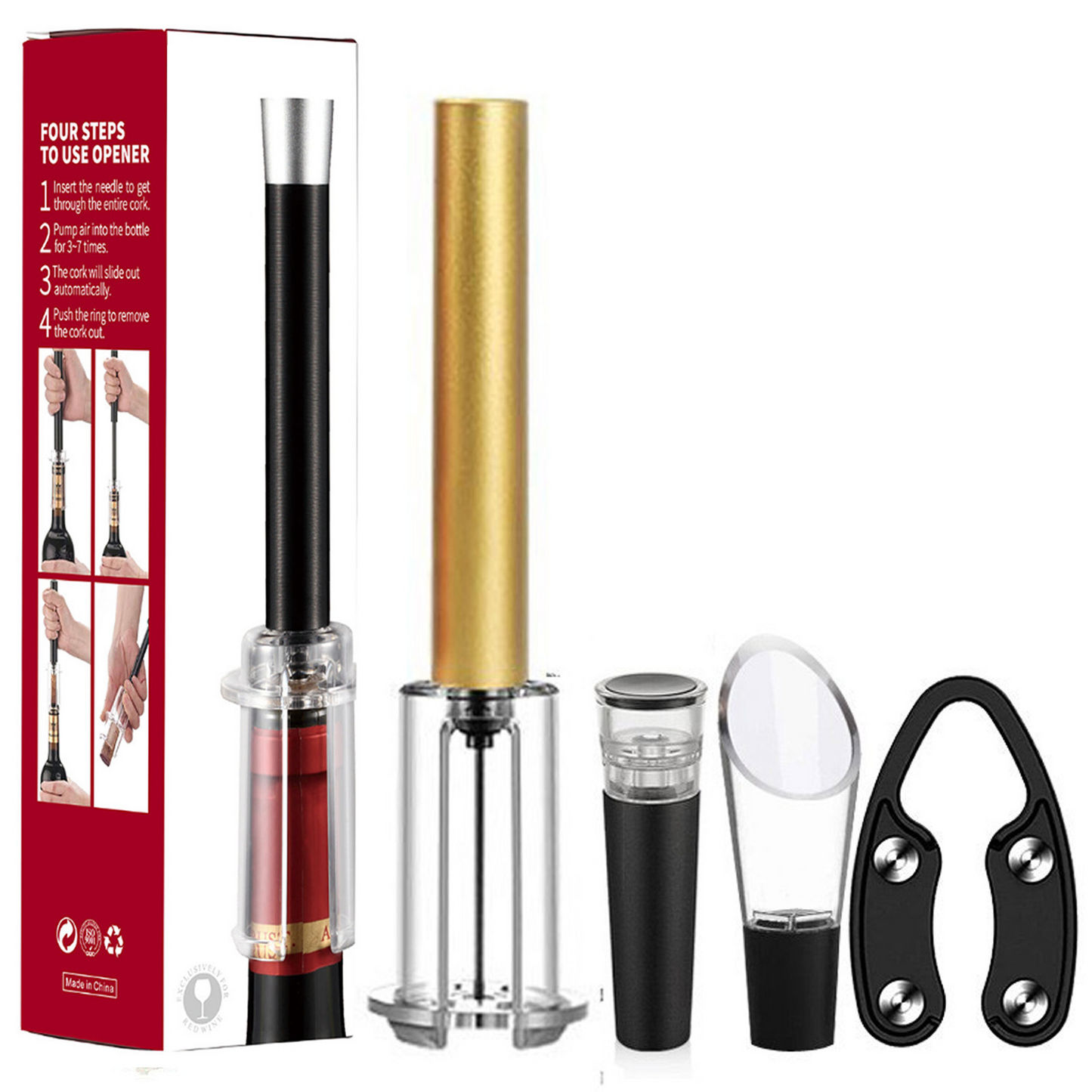 4 Wino On The Go Lovers Gift Set🍷