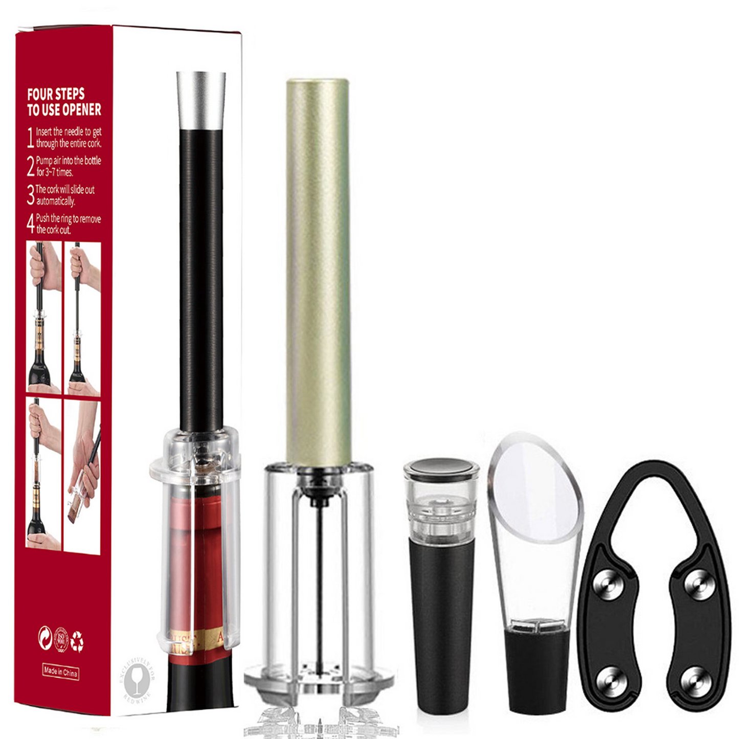 4 Wino On The Go Lovers Gift Set🍷