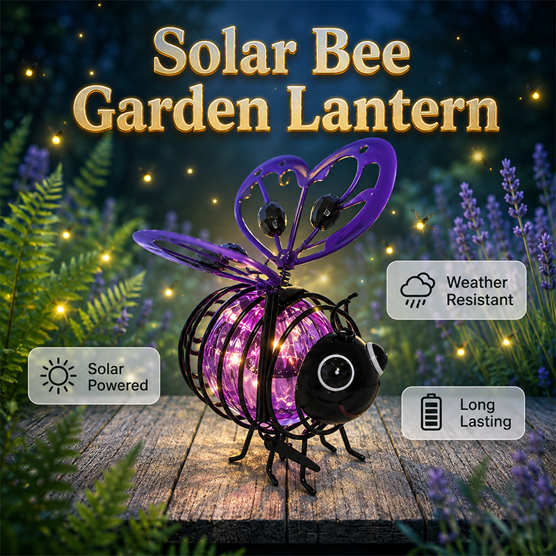 🐝 Solar Bee Garden Light  Turn Your Garden Into a Magical Glow ✨