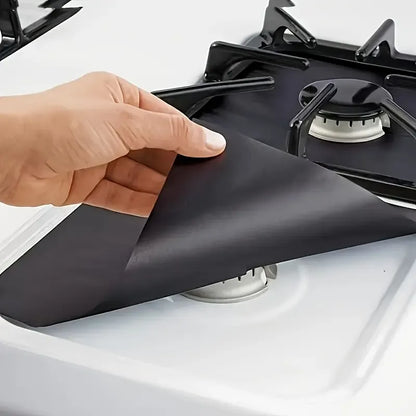 🍳 Reusable Gas Stove Burner Liners – Less Scrubbing, Easier Cleanup 🍴