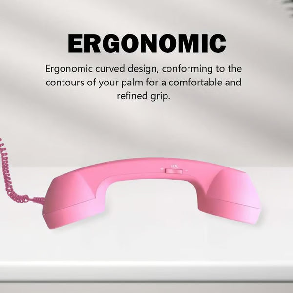 ☎️ Retro USB-C Phone Handset – Wired Vintage Receiver for Smartphones