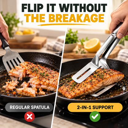 Stop Watching Dinner Fall Apart—Flip Fish, Eggs & Pancakes with Better Control