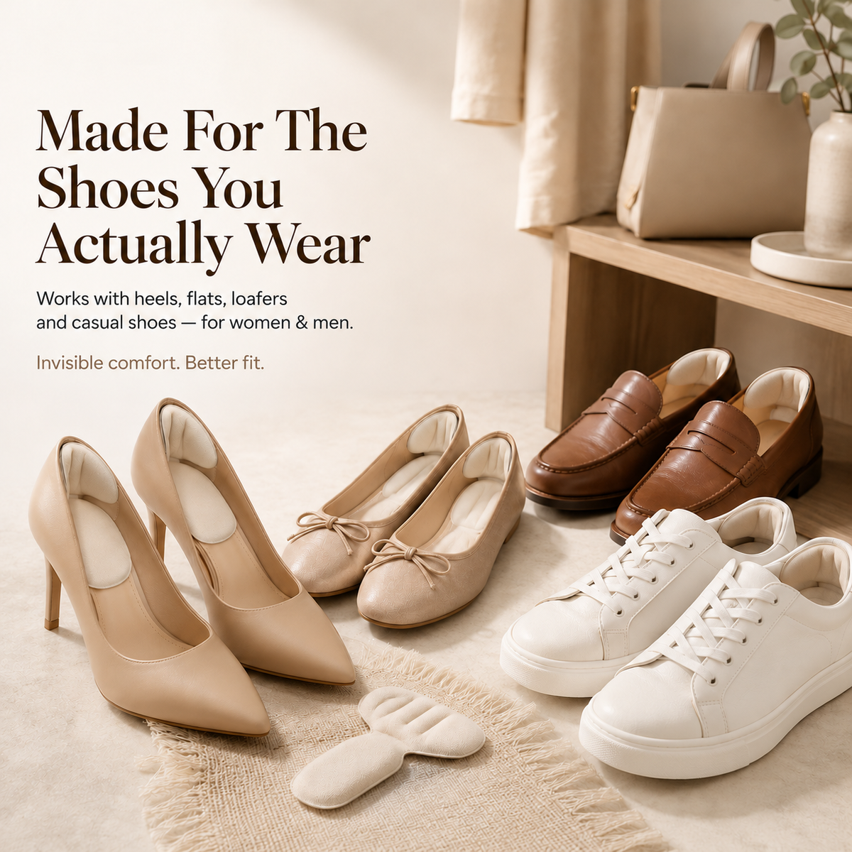 Heel Grip Pads for Loose Shoes – Wear Your Favorites Again