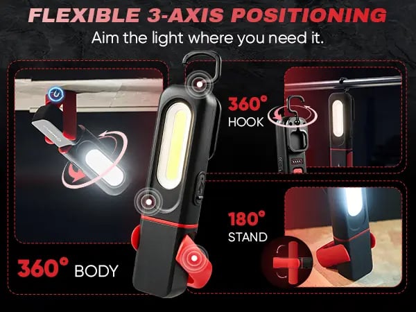 Portable Magnetic LED Work Light