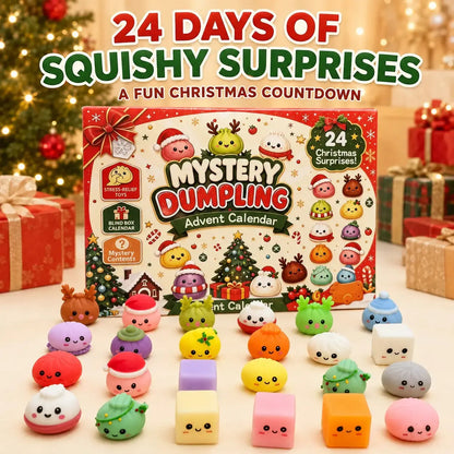 2026 Christmas Advent Calendar Gift for Kids – 24 Days of Squishy Surprises