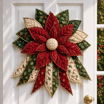 🎄Festive Quilted Christmas Door Hanging DIY Sewing Kit