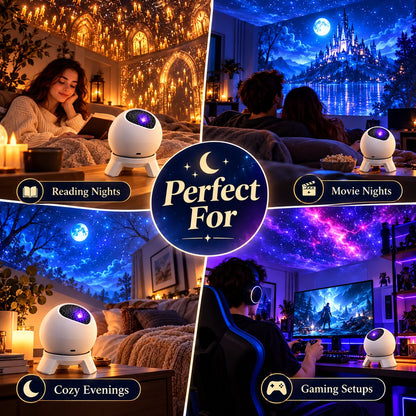 🔮✨ Magic Castle Immersive Room Projector — Turn Your Bedroom Into Another World