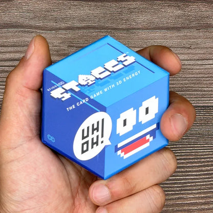 🔥Last Day 50% OFF - ⚡ 3D Energy Edition Card Game | Fast-Paced Stacking Strategy Party Game for Family & Adults Ages 8+