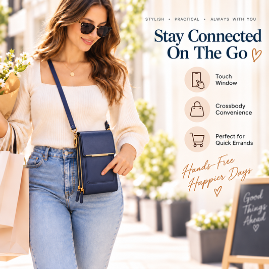 ✨💄📱Mini Crossbody Phone Bag – Keep Your Essentials Close & Go Hands-Free