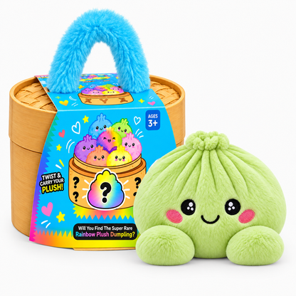 🏆Limited Time Sale 49% OFF🎄🌈Christmas Dumpling Plush Blind Box Collection🥟
