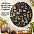 🌍✈️  Give Every Adventure a Place at Home – Travel Magnet Display Board 🧲