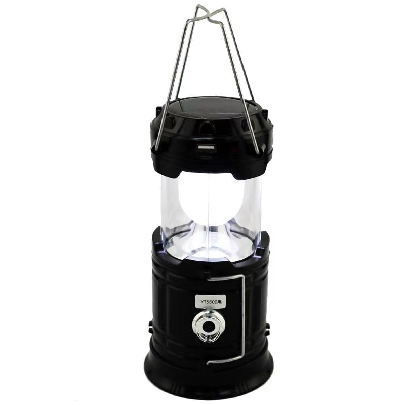 ☀️ Collapsible Solar Camping Lantern – Portable LED Emergency Light