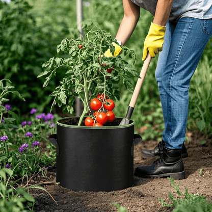 🌱5-Pack 5 Gallon Grow Bags – Heavy Duty Aeration Fabric Pots with Handles for Vegetables, Flowers & Fruits