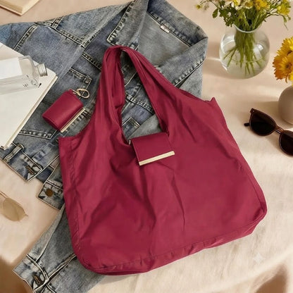 Toworkact™ Varelli Charm Transformable Bag – Stylish Vegan Leather Tote & Keychain Charm