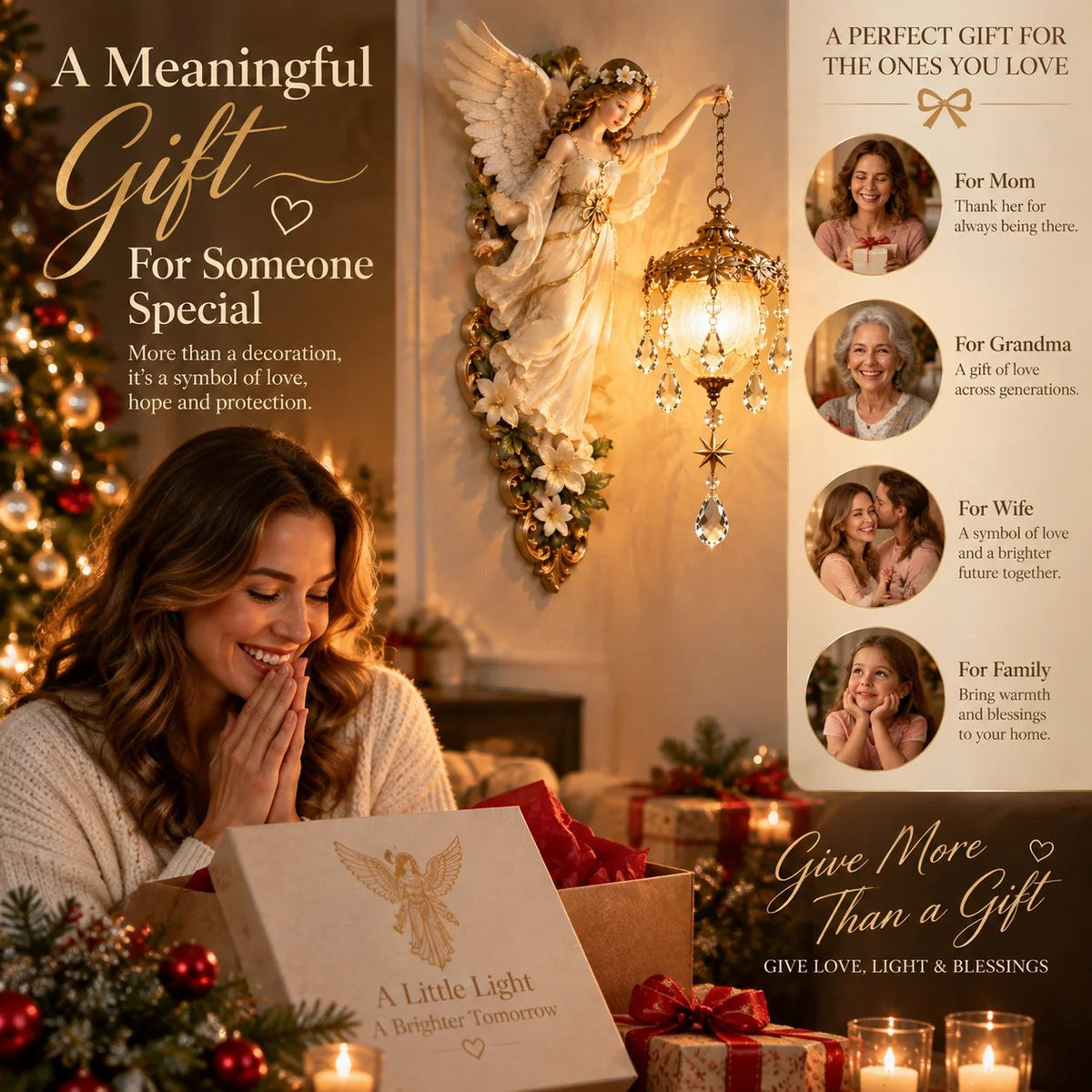 🔥Guardian Angel Crystal Light - A Guardian Angel For Your Home