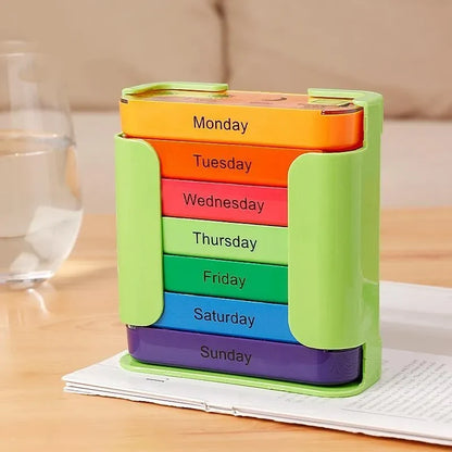 💊 ✨7-Day Medication Organizer - For Effortless Health Management! 📅