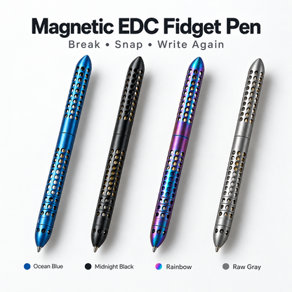 🖊️Magnetic EDC Fidget Pen –⚙️ A Pen Made to Break & Reconnect