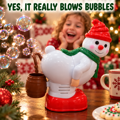 🎅🎈Holiday Farting Bubble Machine With 60 mL Solution