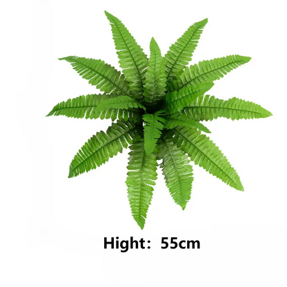 UV Resistant Lifelike Artificial Boston Fern