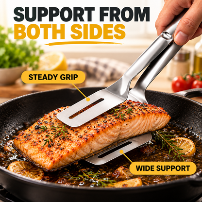 Stop Watching Dinner Fall Apart—Flip Fish, Eggs & Pancakes with Better Control