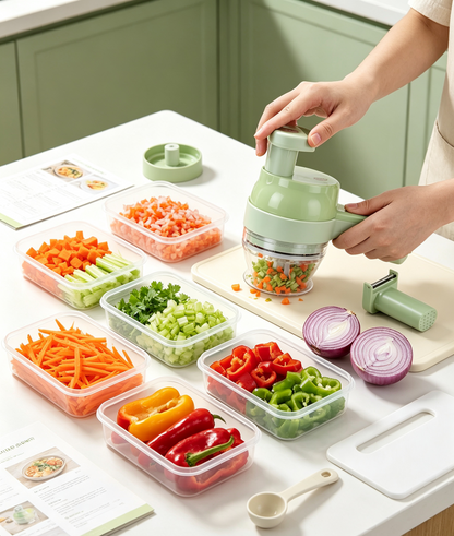 💥 Multi-Function Kitchen Food Chopper | Time-Saving Food Prep Gadget
