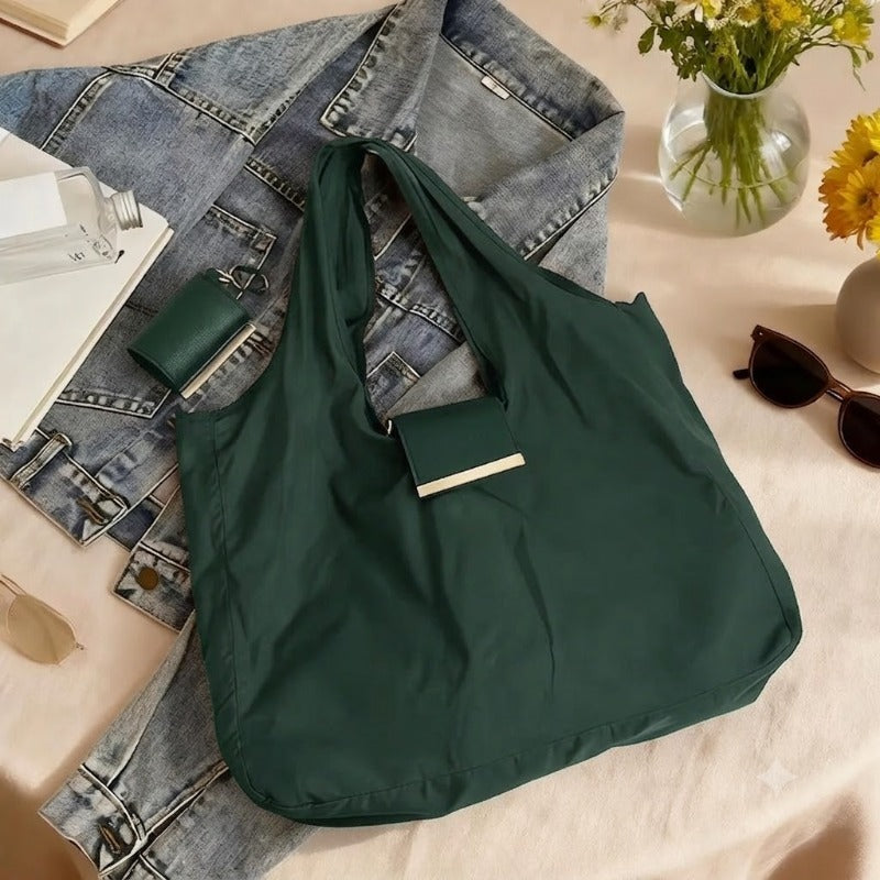 Toworkact™ Varelli Charm Transformable Bag – Stylish Vegan Leather Tote & Keychain Charm