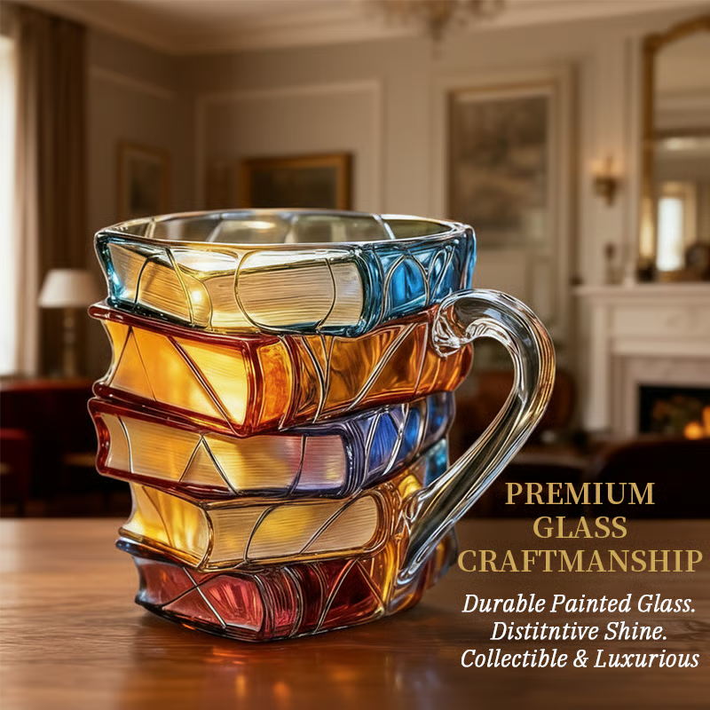 ⏰Christmas Limited Sale 79% OFF!!📚3D Painted Literature Mug🍵Buy 2 Get Free Shipping