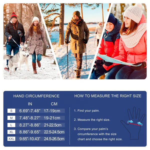 🔥Last Day: Buy 2 Get 1 Free - ❄️Winter Frostproof Warm Gloves -Windproof, Waterproof, Touch Screen —Your go-to protection for everyday cold